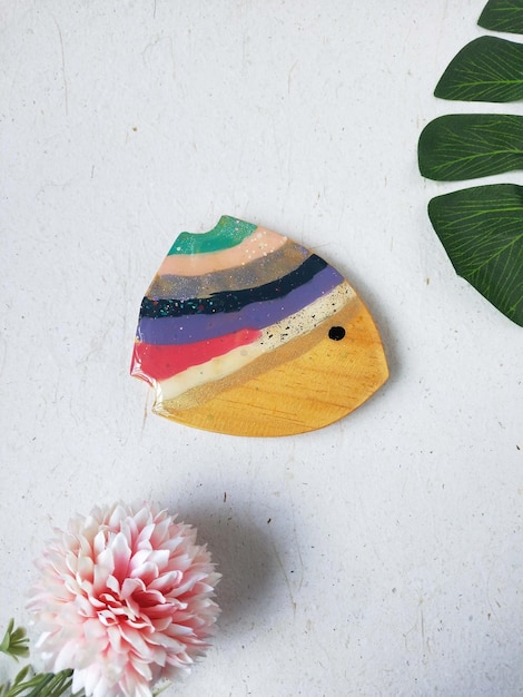 Three embroidered sample patches